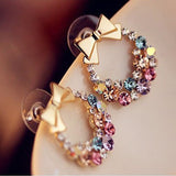 FREE Pair of Elegant Crystal Rhinestone Ear Stud Earrings